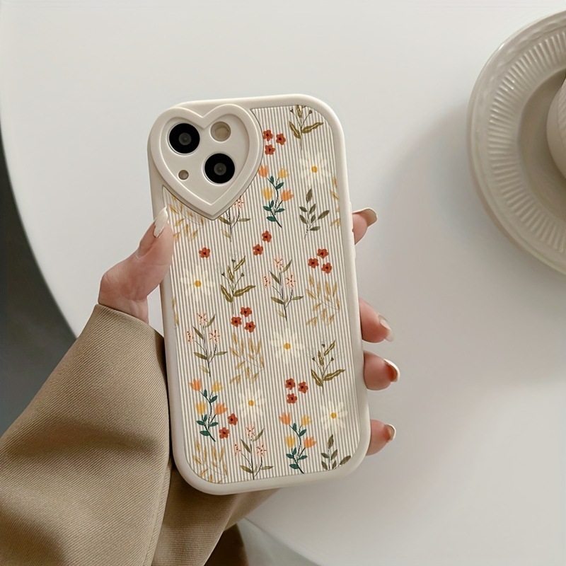 Kryt na mobil TPU – vzor Pattern Painted Flowers, kompatibilný s iPhone 16 Pro Max