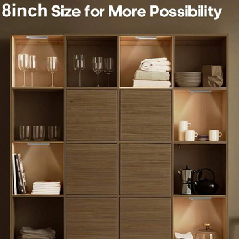 Po spinta šviestuvai, belaidžiai USB įkraunami, 200+ vienetų pakuotėje, namų naudojimui