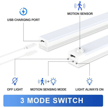Po spinta šviestuvai, belaidžiai USB įkraunami, 200+ vienetų pakuotėje, namų naudojimui
