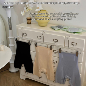 Шейпър боксерки с висока талия, дишаща нейлонова материя, контрол на корема, повдигане на ханша, без видими следи