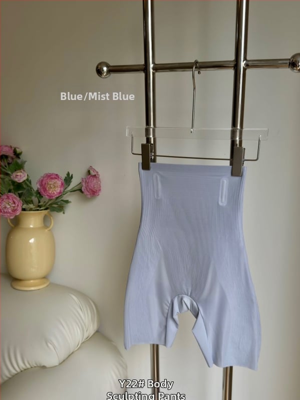 Шейпър боксерки с висока талия, дишаща нейлонова материя, контрол на корема, повдигане на ханша, без видими следи