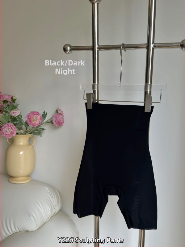 Шейпър боксерки с висока талия, дишаща нейлонова материя, контрол на корема, повдигане на ханша, без видими следи