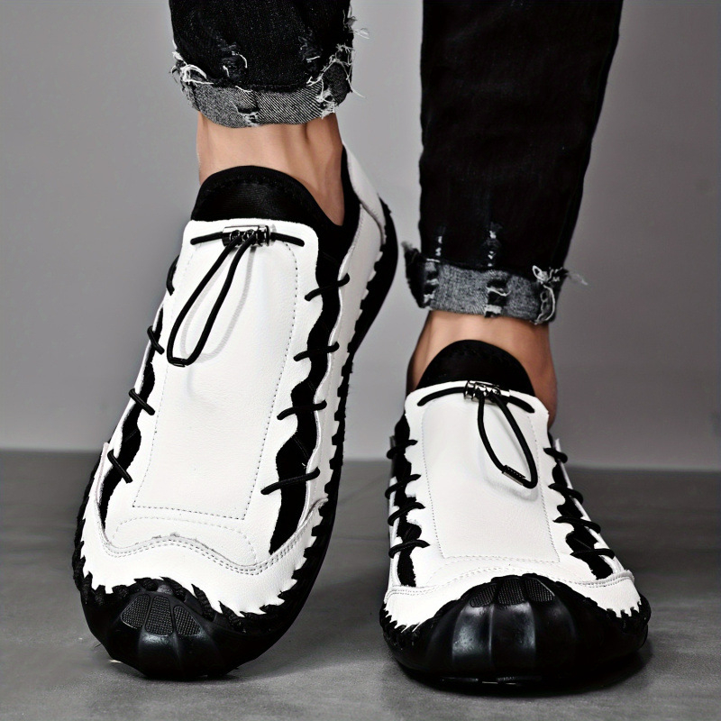 Unisex slip-on sporta apavi ar gumijas augšdaļu un zoli, PU iekšējā odere, elastīga siksna, zems siluets vasaras sezonai