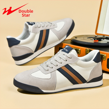 Double Star kasdieniniai raišteliniai bateliai – unisex, žemas viršus, viršutinė dalis iš sintetinės odos, vidus iš tinklo, tekstilinė įdėklo