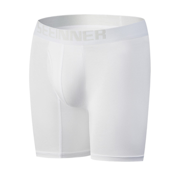 Vīriešu garās bokseršorti no viskozes, elpojošas, vidējā josta, vienkrāsainas, krots daļa no Spandexa