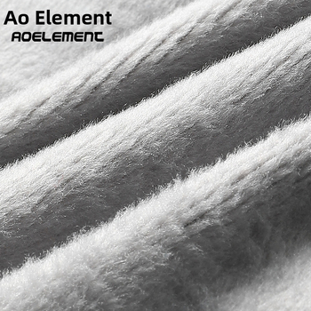 Pánske teplé boxerky s fleecovou podšívkou, pletené tkaniny, bezšvové, stredný pás, polyesterová tkanina