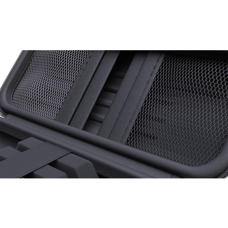 3 nodalījumu darts uzglabāšanas soma, bieza izturība pret kritieniem, pārnēsājamais rokturis, PU materiāls, neatkarīgi nodalījumi aizsardzībai