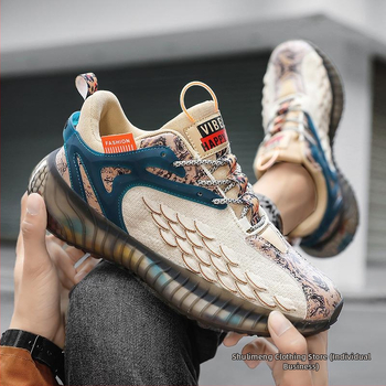 Vīriešu sportiskas ikdienas elpojošas kurpes ar tīkla augšdaļu — augšdaļa no tīkla, PU iekšējā zolīte, pretslīdējoša gumijas zole, zems papēdis 1–3 cm, šņorēšana