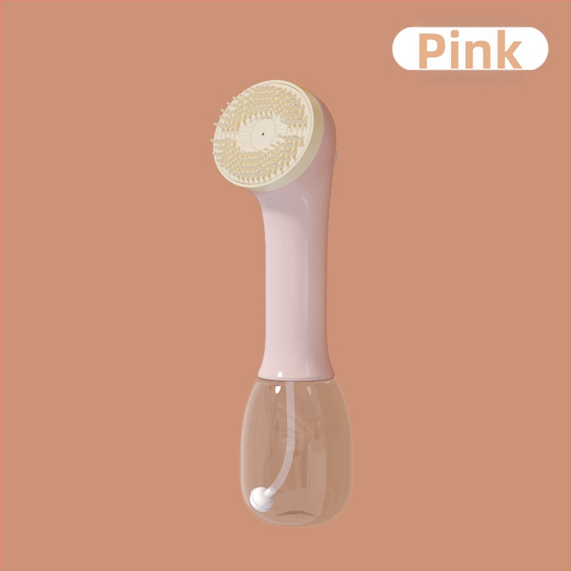 Portatīvā rokas elektriskā dušas suka suņiem un kaķiem ar burbulīšiem – noņem vaļīgo apmatojumu, ABS materiāls