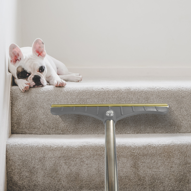 Dzīvnieku matu noņemšanas rīks paklājiem — mačām un suņiem, nerūsējošais tērauds