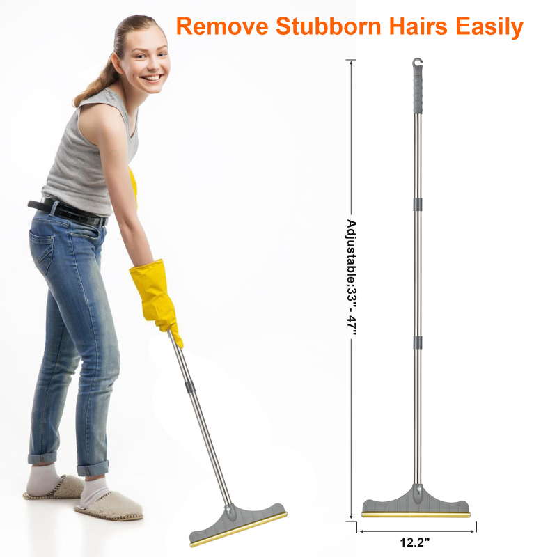 Dzīvnieku matu noņemšanas rīks paklājiem — mačām un suņiem, nerūsējošais tērauds