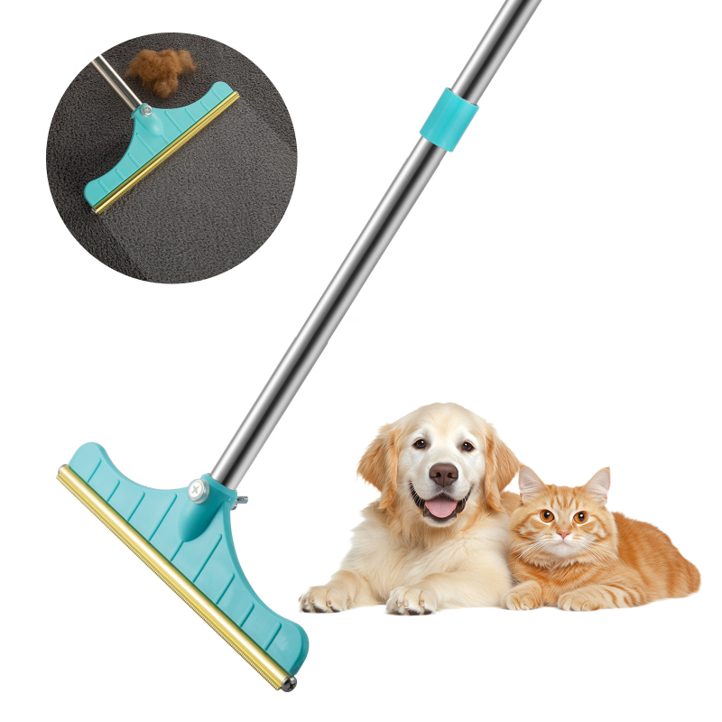 Dzīvnieku matu noņemšanas rīks paklājiem — mačām un suņiem, nerūsējošais tērauds