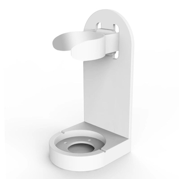 Univerzalni zidni držač četkice za zube s UV sterilizacijom, ljepilna montaža, plastika