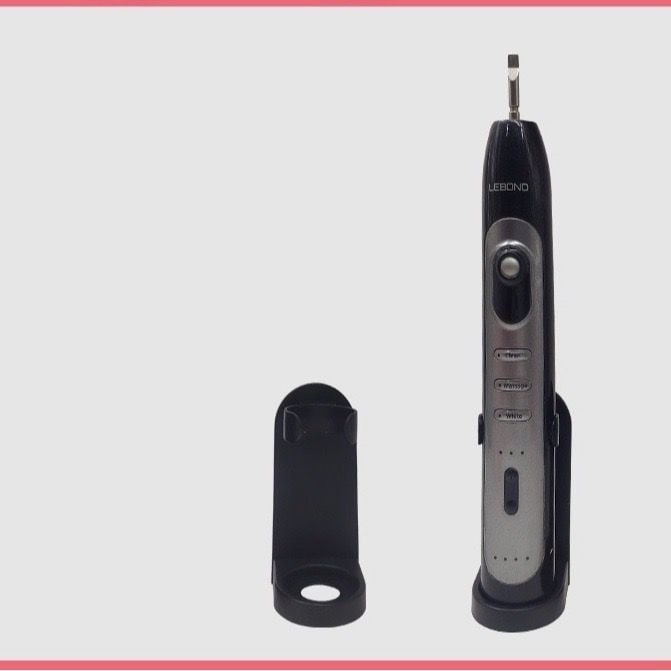 Univerzalni zidni držač četkice za zube s UV sterilizacijom, ljepilna montaža, plastika