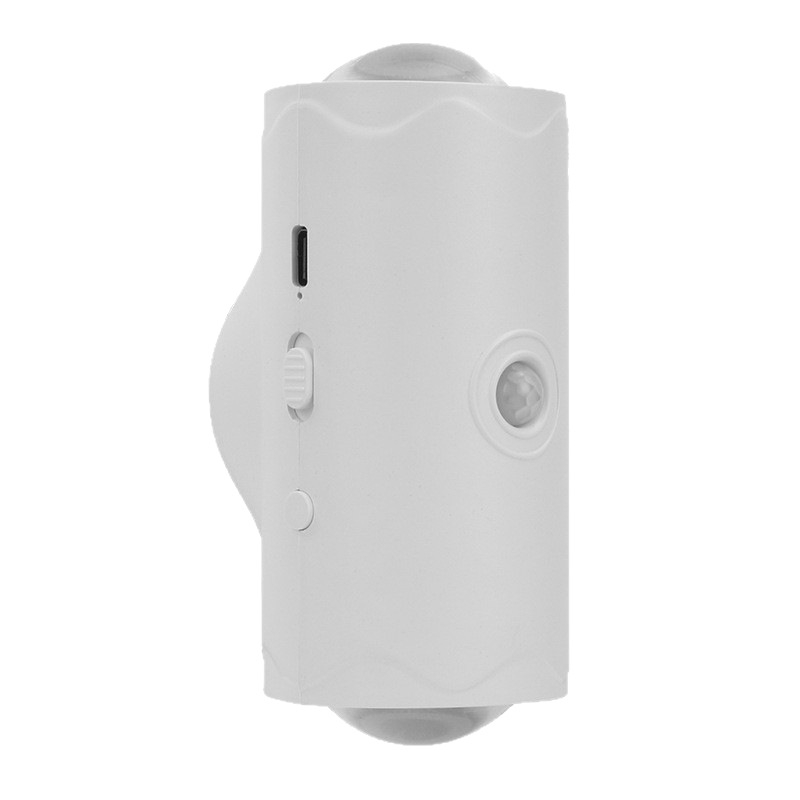 Judėjimo jutiklio apšvietimas su įmontuota baterija, sieninis montavimas, nėra išmanus