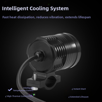 LED prednje svjetlo za motocikl, 30W, 12-80V, 3000-3500 lm, model XCD-1066