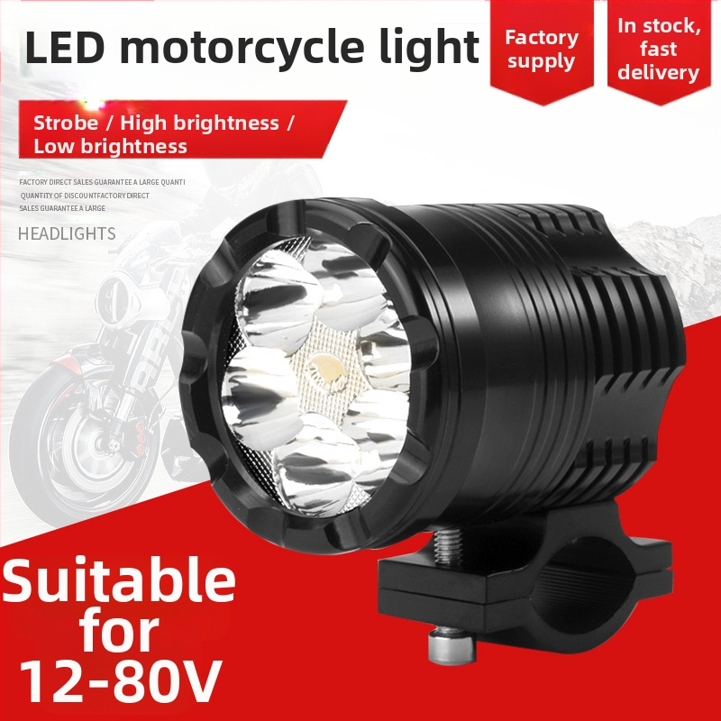 LED prednje svjetlo za motocikl, 30W, 12-80V, 3000-3500 lm, model XCD-1066
