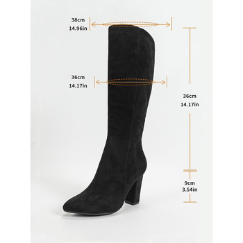 Moteriški satino Chelsea batų virš kelio (medžiaga: satinas; aukštis: virš kelio; stilius: Chelsea)