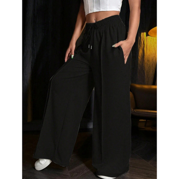 Z 91560 Brīvas pieguļošas sporta bikses ar auklu, pieguļošs siluets, aizdare ar trim rindām pogu, galvenais audums: acetāta šķiedra, četri gadalaiki, vasara 2023