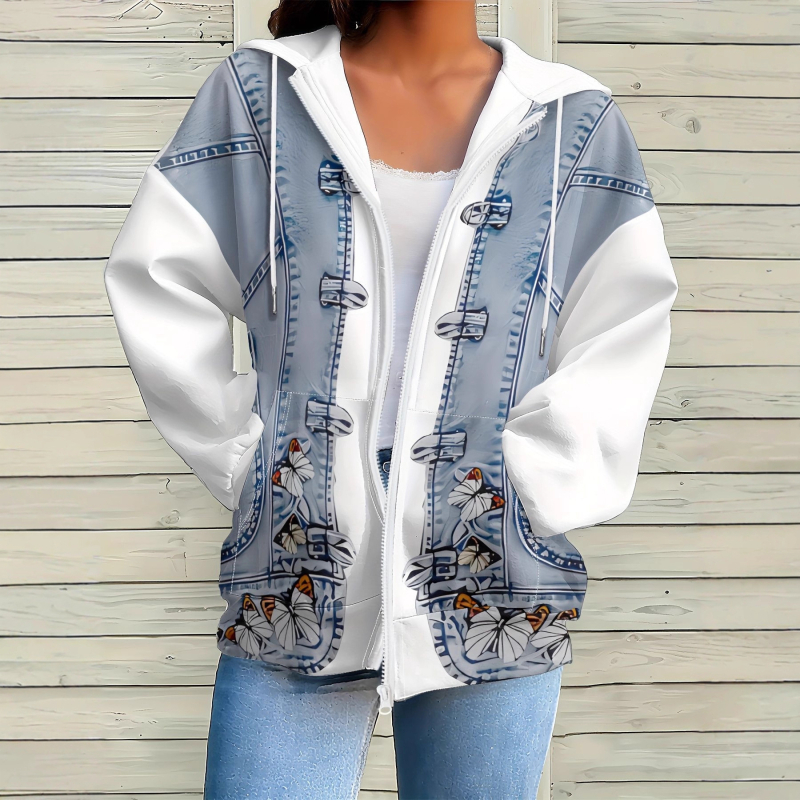 Kardigan stilā džemperis ar 3D rakstu, brīvs piegriezums, garas piedurknes, apaļš kakls