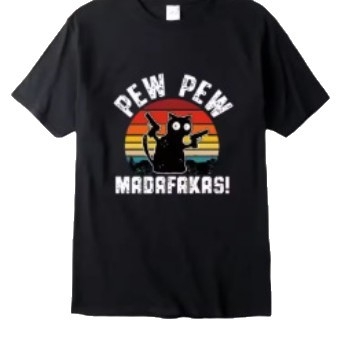 Vyriski marškinėliai su 3D karikatūros spauda, kvėpuojantis poliesteris 91–95%, trumpomis rankovėmis, apvalus kaklas, lengvas