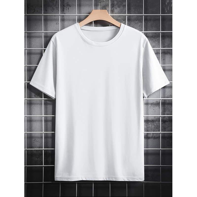 Unisex marškinėliai su žemėlapio grafika, apvalus kaklo iškirptė, Slim Fit, trijų ketvirčių rankovės