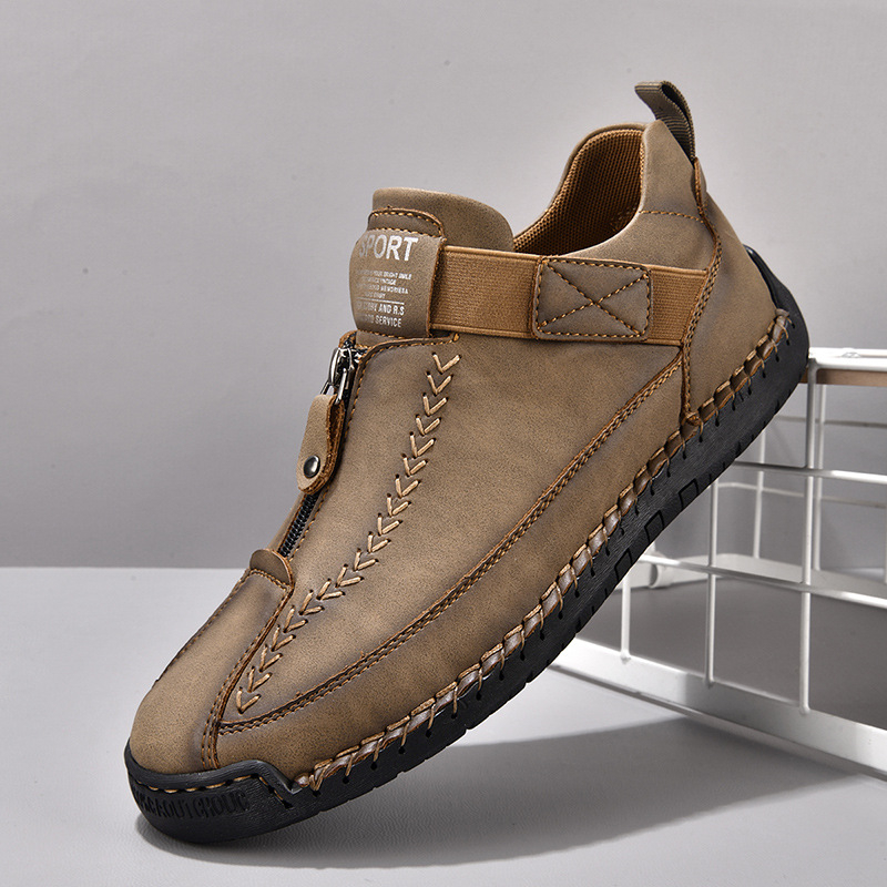 Vīriešu Martens zābaki, PU augšējā materiāla, gumijas zole, apaļš purngals, zems papēdis (1–3 cm)