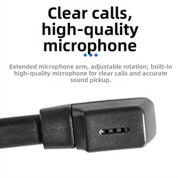 Vadu austiņu komplekts ar mikrofonu, USB savienojums, frekvenču diapazons 20–20 kHz, pretestība 32 Ω, jutība 98 dB