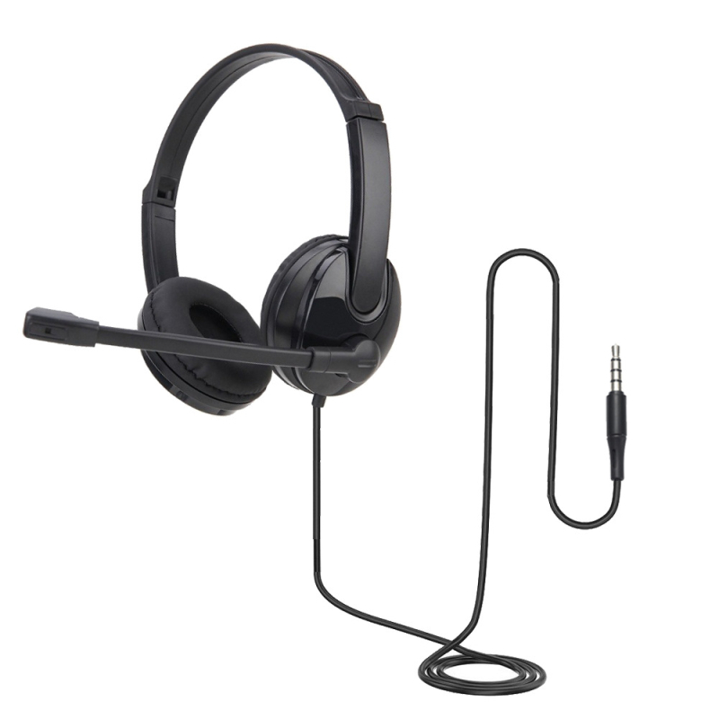 Vadu austiņu komplekts ar mikrofonu, USB savienojums, frekvenču diapazons 20–20 kHz, pretestība 32 Ω, jutība 98 dB