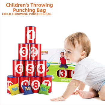 Bērnu smilšu maisiņu metiena spēle - plastmasas konstrukcija, metšana, smilšu maisiņu klase, attīsta satvērienu un roku-acu koordināciju, vecums 4-6 gadi