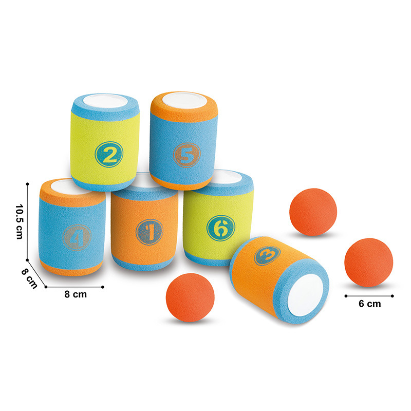 Bērnu smilšu maisiņu metiena spēle - plastmasas konstrukcija, metšana, smilšu maisiņu klase, attīsta satvērienu un roku-acu koordināciju, vecums 4-6 gadi