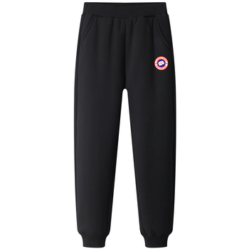 Dječje sportske hlače – prugaste, pamuk-kašmir smjesa (35,5% kašmir), srednji elastični pojas, zimska toplina