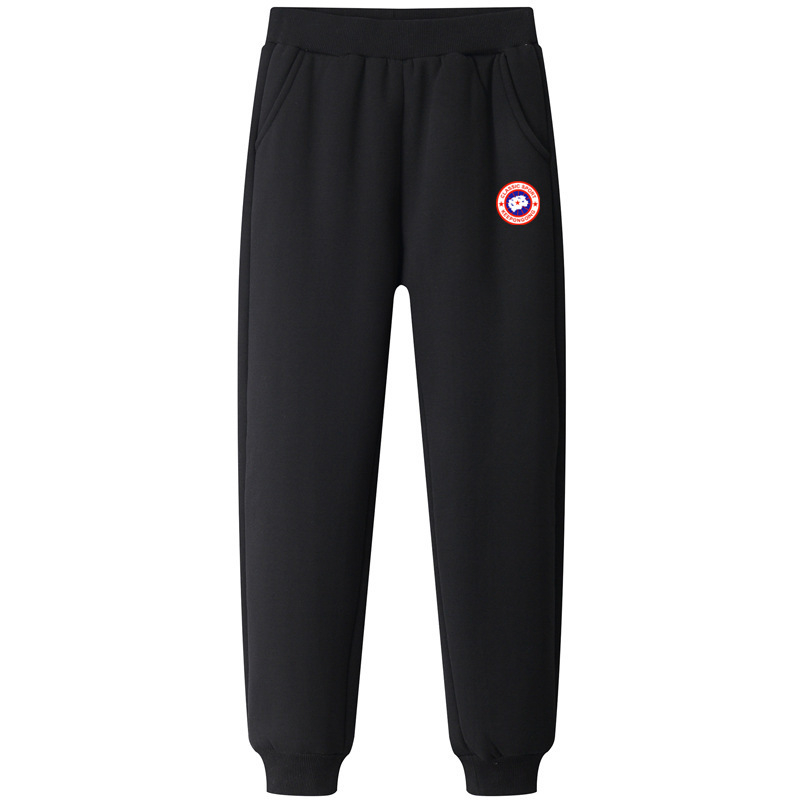 Dječje sportske hlače – prugaste, pamuk-kašmir smjesa (35,5% kašmir), srednji elastični pojas, zimska toplina