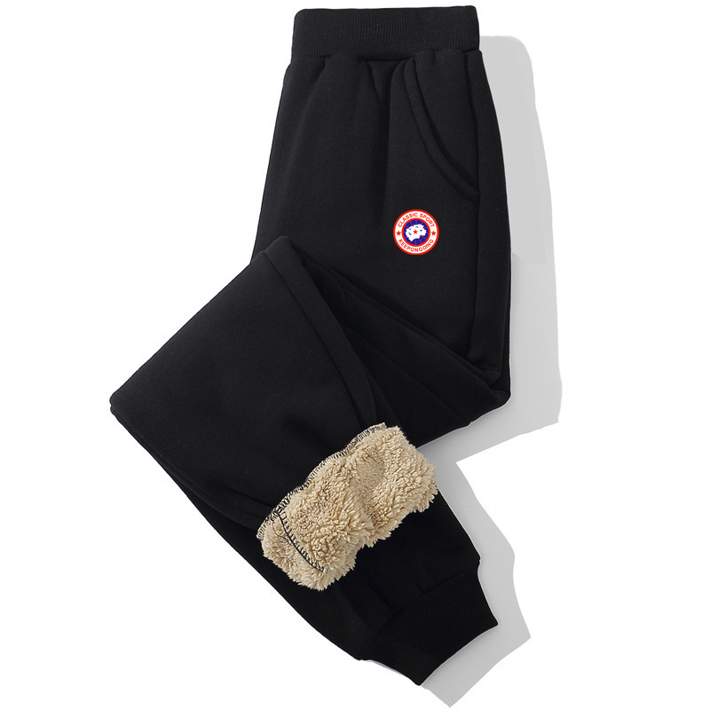 Dječje sportske hlače – prugaste, pamuk-kašmir smjesa (35,5% kašmir), srednji elastični pojas, zimska toplina