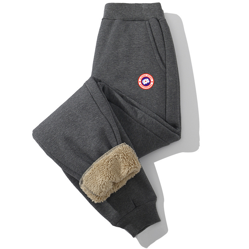 Dječje sportske hlače – prugaste, pamuk-kašmir smjesa (35,5% kašmir), srednji elastični pojas, zimska toplina