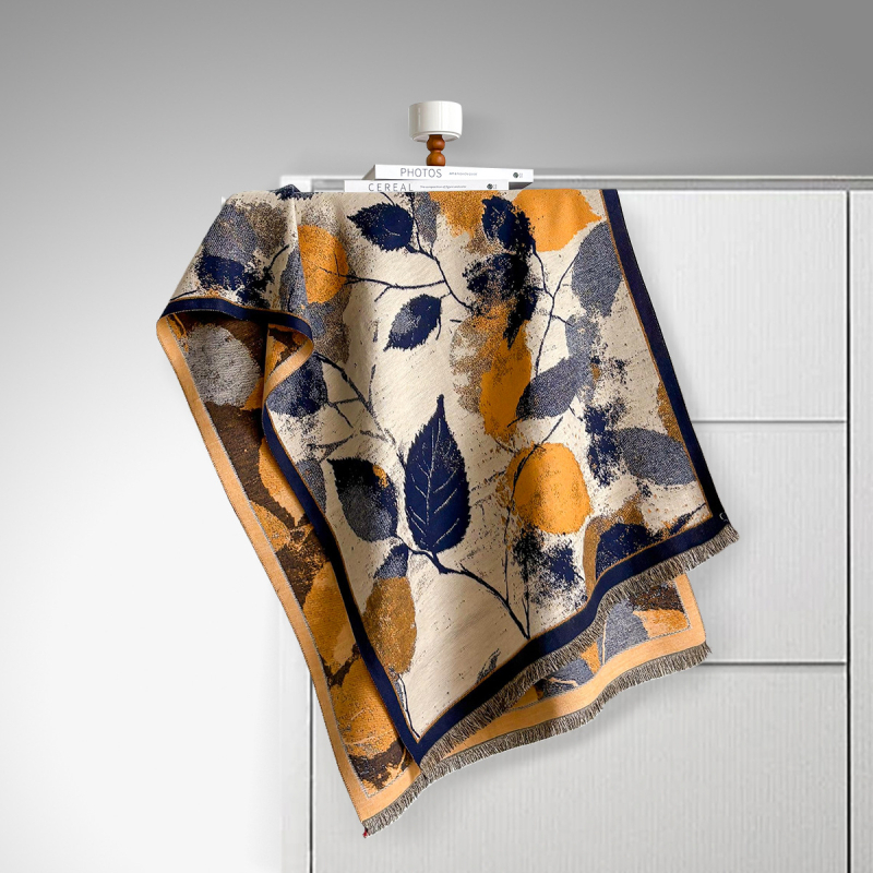 Šalikas - warp mezgimas poliesteris, šilumos išlaikymas, žiemai, literatūrinis retro stilius