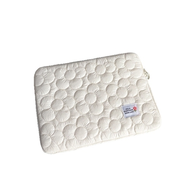 Portatīvā datora soma – ultra viegla, triecienizturīga, salokāma; ārējais materiāls: neilons, iekšējā odere: poliesters, ziedu raksts, sievietēm piemērots stils