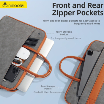 Τσάντα για φορητό υπολογιστή από PU δέρμα, αδιάβροχη, αστικός μινιμαλιστικός σχεδιασμός, μάρκα Coldplay, επένδυση πολυεστέρα