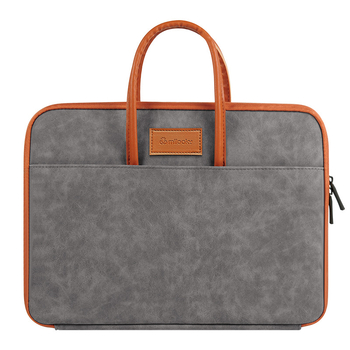 Τσάντα για φορητό υπολογιστή από PU δέρμα, αδιάβροχη, αστικός μινιμαλιστικός σχεδιασμός, μάρκα Coldplay, επένδυση πολυεστέρα