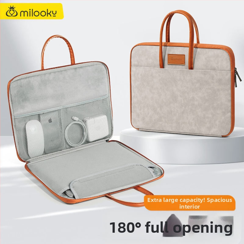 Τσάντα για φορητό υπολογιστή από PU δέρμα, αδιάβροχη, αστικός μινιμαλιστικός σχεδιασμός, μάρκα Coldplay, επένδυση πολυεστέρα