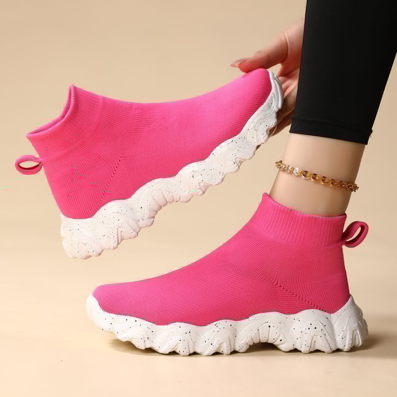 Vaikų kvėpuojančios tinklinės sportinės bateliai, Slip-On, EVA padas