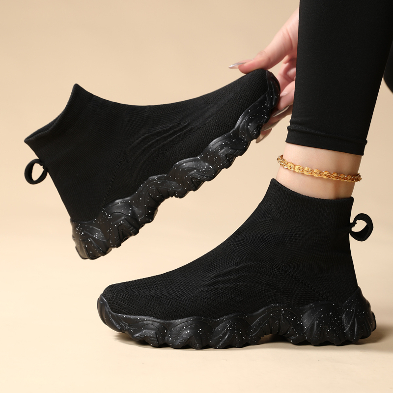 Vaikų kvėpuojančios tinklinės sportinės bateliai, Slip-On, EVA padas