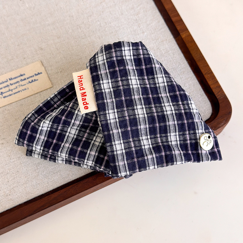 Mishang Premium trīsstūrveida matu klips – auduma materiāls, roku darbs, Produkta numurs 27449