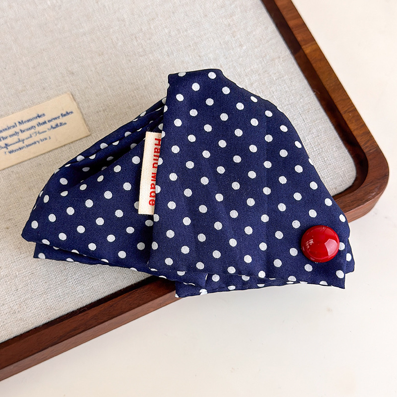 Mishang Premium trīsstūrveida matu klips – auduma materiāls, roku darbs, Produkta numurs 27449