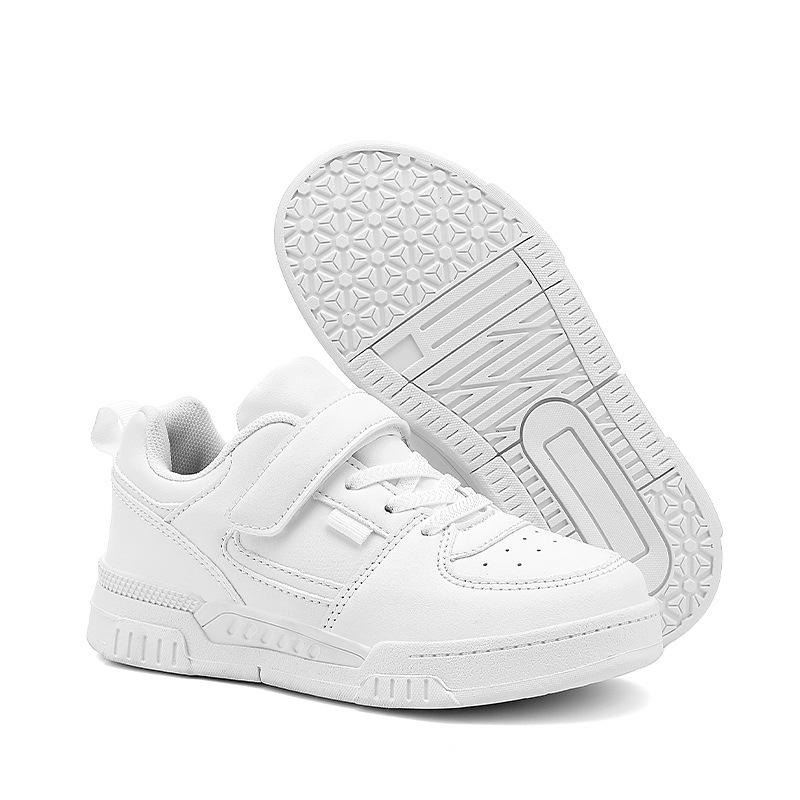 Tenisice s tankom potplatom, Unisex, Gornji dio od sintetičke kože, Potplata TPR, Kopčanje na Velcro