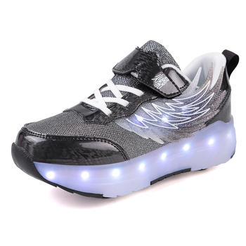 Heelys tenisice od G. duck, Bs-6077, Dvostruki kotači, ABS kotači (Šifra: Bs-6077; Marka: G. duck; Tip kotača: Dvostruki; Materijal kotača: ABS)