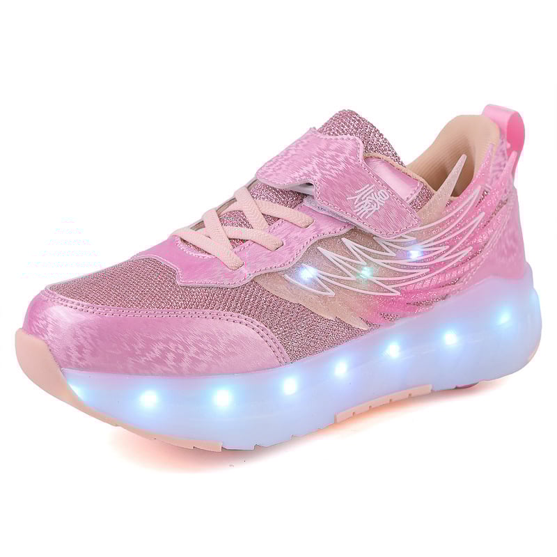 Heelys tenisice od G. duck, Bs-6077, Dvostruki kotači, ABS kotači (Šifra: Bs-6077; Marka: G. duck; Tip kotača: Dvostruki; Materijal kotača: ABS)