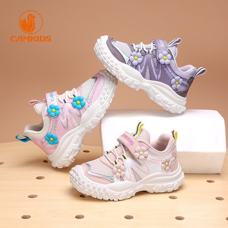 Meitenēm pārgājienu kurpes 4–6 gadu vecumam, elpojošs auduma augšējais materiāls, EVA zole, aizdare ar rotējošu sprādzi