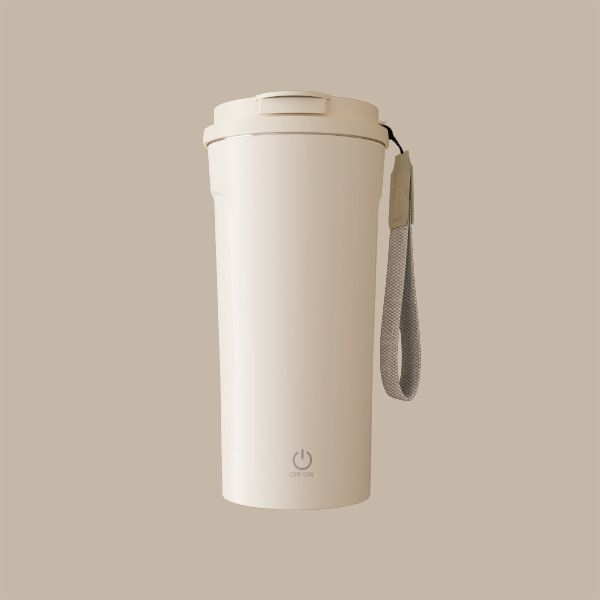 Kafes krūze ar karikatūras motīvu un digitālo displeju, pilnīgi automātiska magnetiskā maisīšana, svars 350 g, iespējams pielāgot logotipu, izlaista 2025.