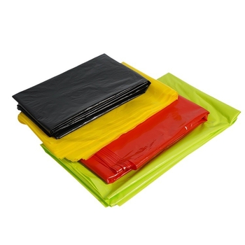 Тежкотоварни торби за боклук, PE материал, плосък отвор, небиоразградими, за еднократна употреба, произход Гуандун